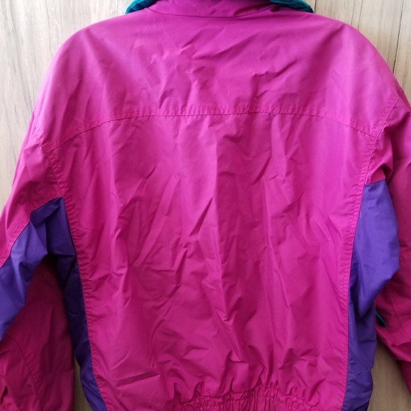 💗Columbia 80's Style Women's Size Windbreaker Jacket - Picture 9 of 16